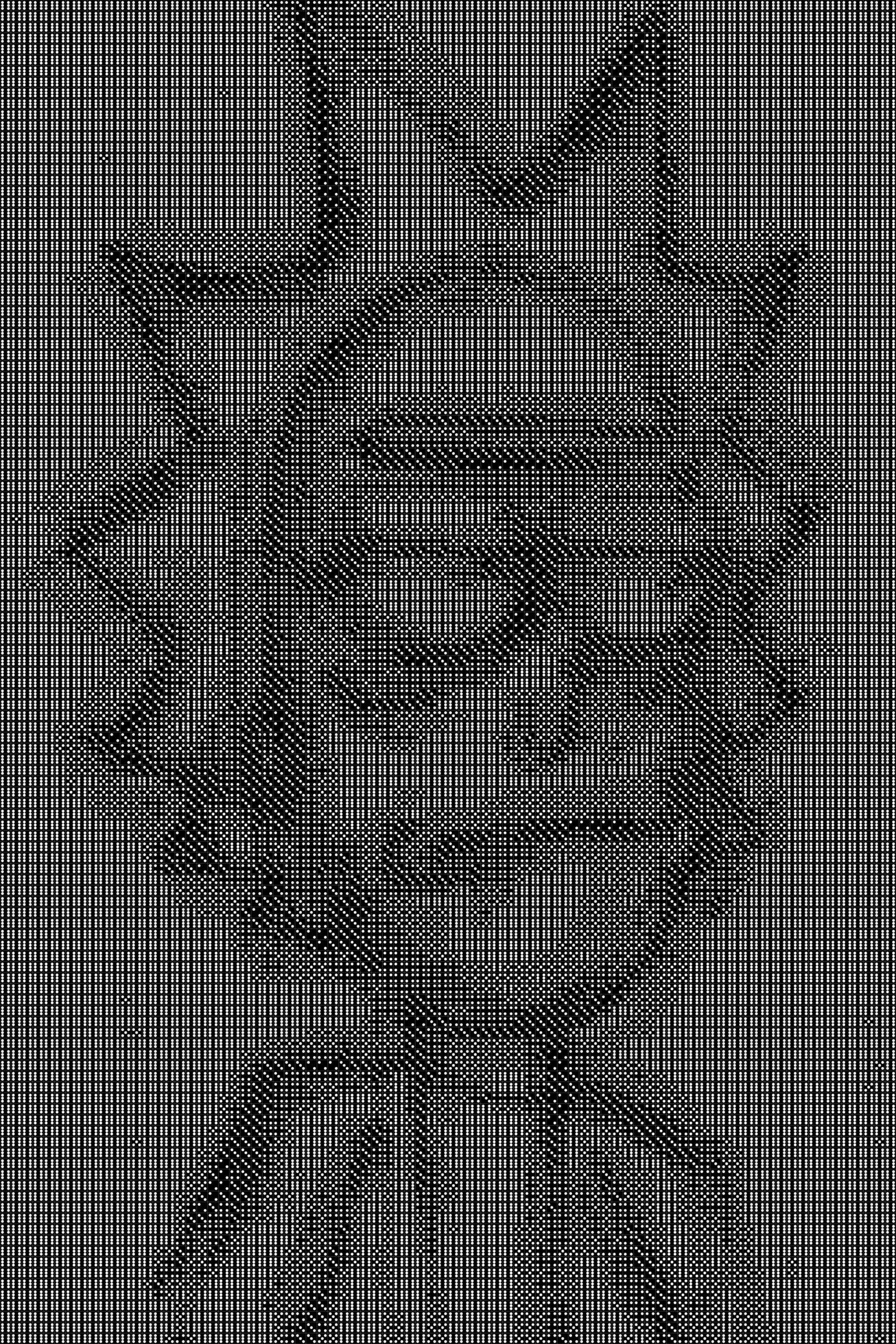 Rick and Morty 6 Dice Art- Handcrafted Dice Mosaic using 10,000+ Dice, Two Size Options