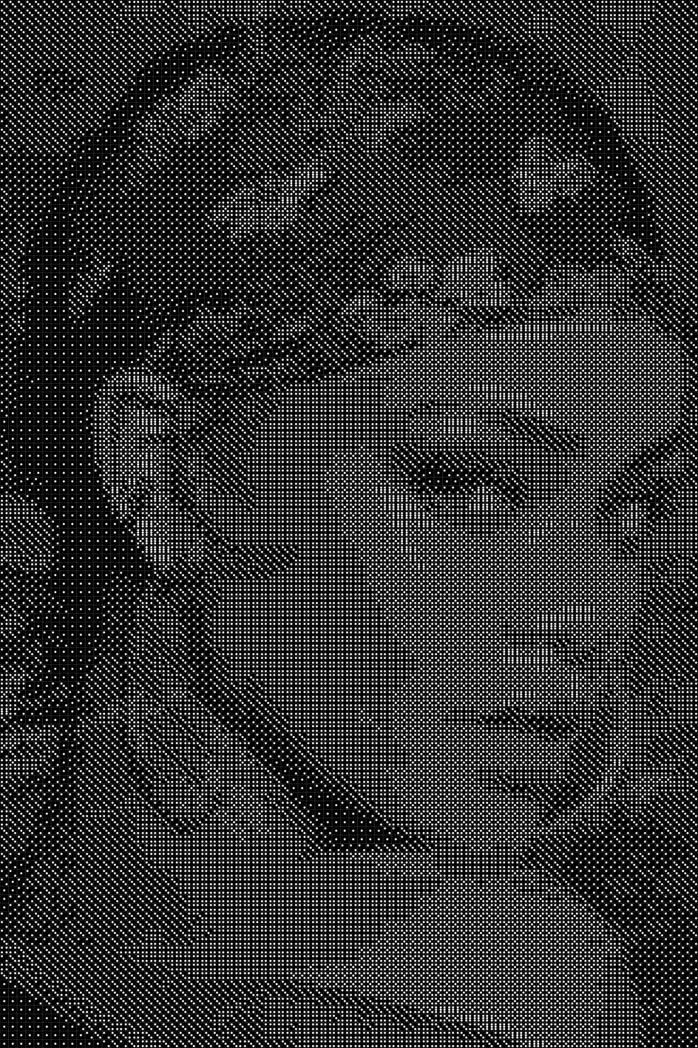 Rihanna 2 Dice Art- Handcrafted Dice Mosaic using 10,000+ Dice, Two Size Options