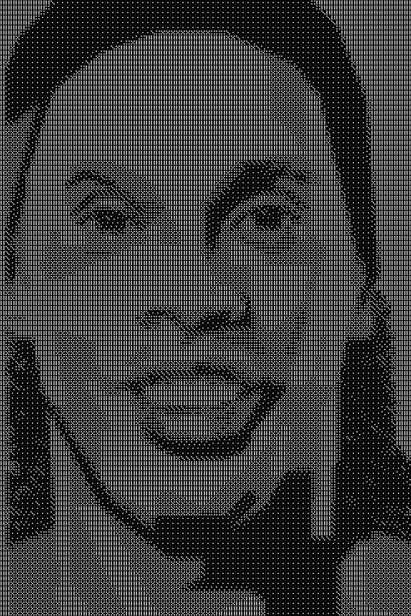 Ronaldinho 7 Dice Art- Handcrafted Dice Mosaic using 10,000+ Dice, Two Size Options