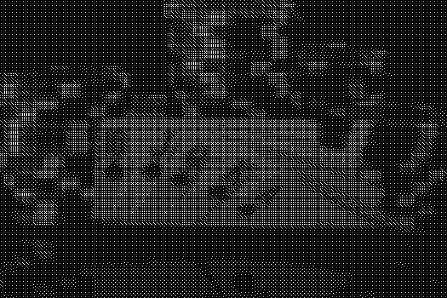 Royal Flush 3 Dice Art- Handcrafted Dice Mosaic using 10,000+ Dice, Two Size Options