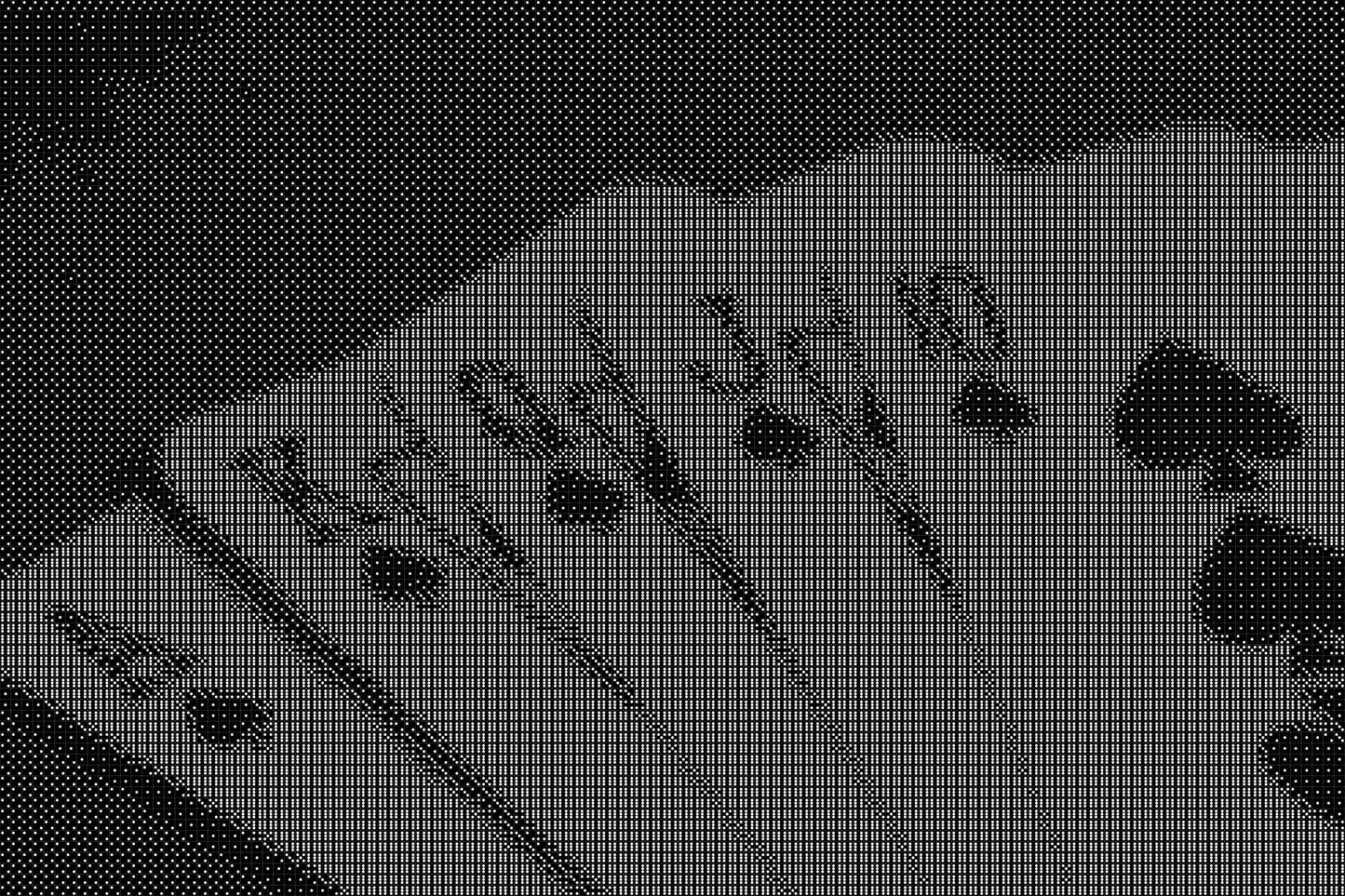 Royal Flush Dice Art- Handcrafted Dice Mosaic using 10,000+ Dice, Two Size Options