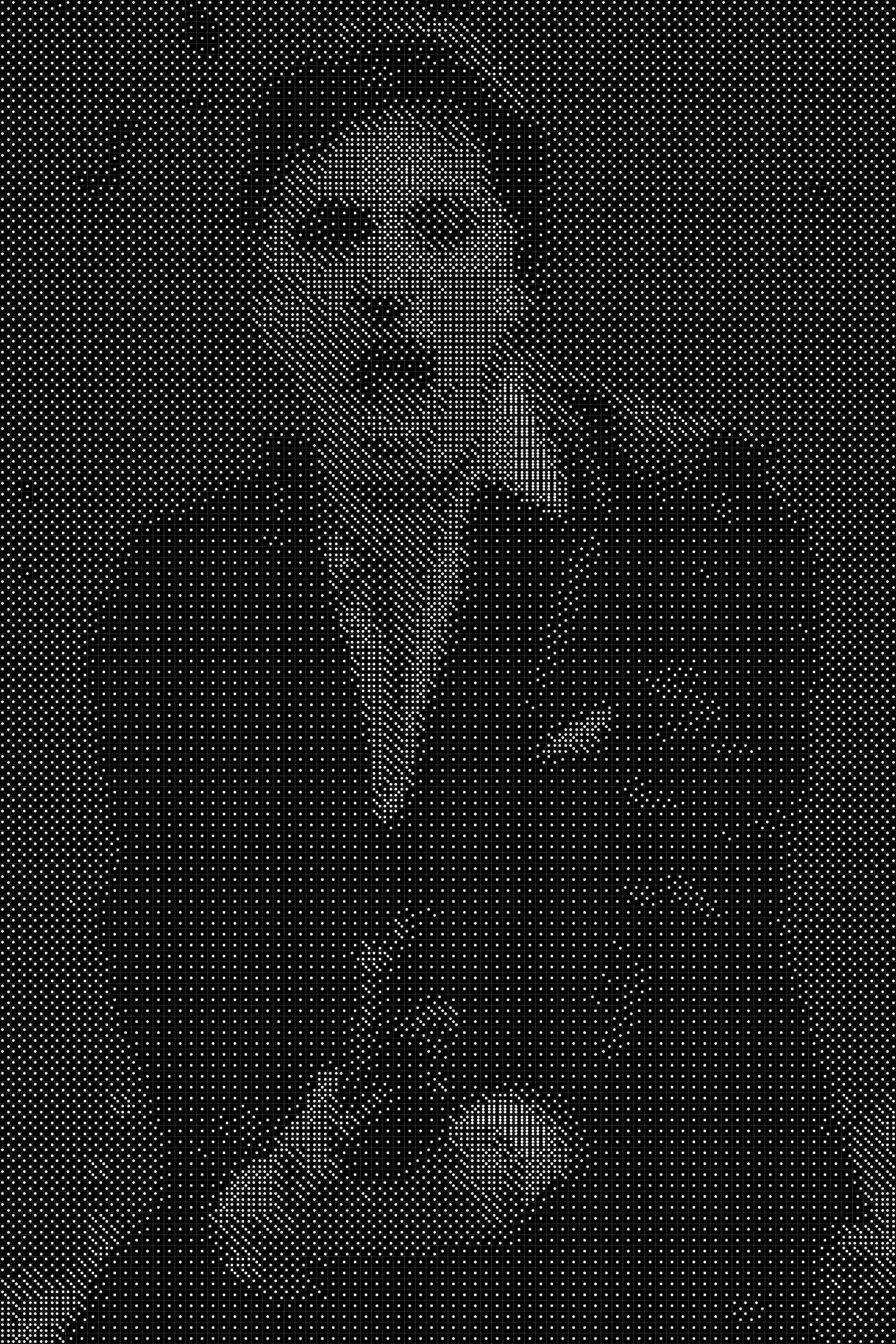 Scarface 4 Dice Art- Handcrafted Dice Mosaic using 10,000+ Dice, Two Size Options