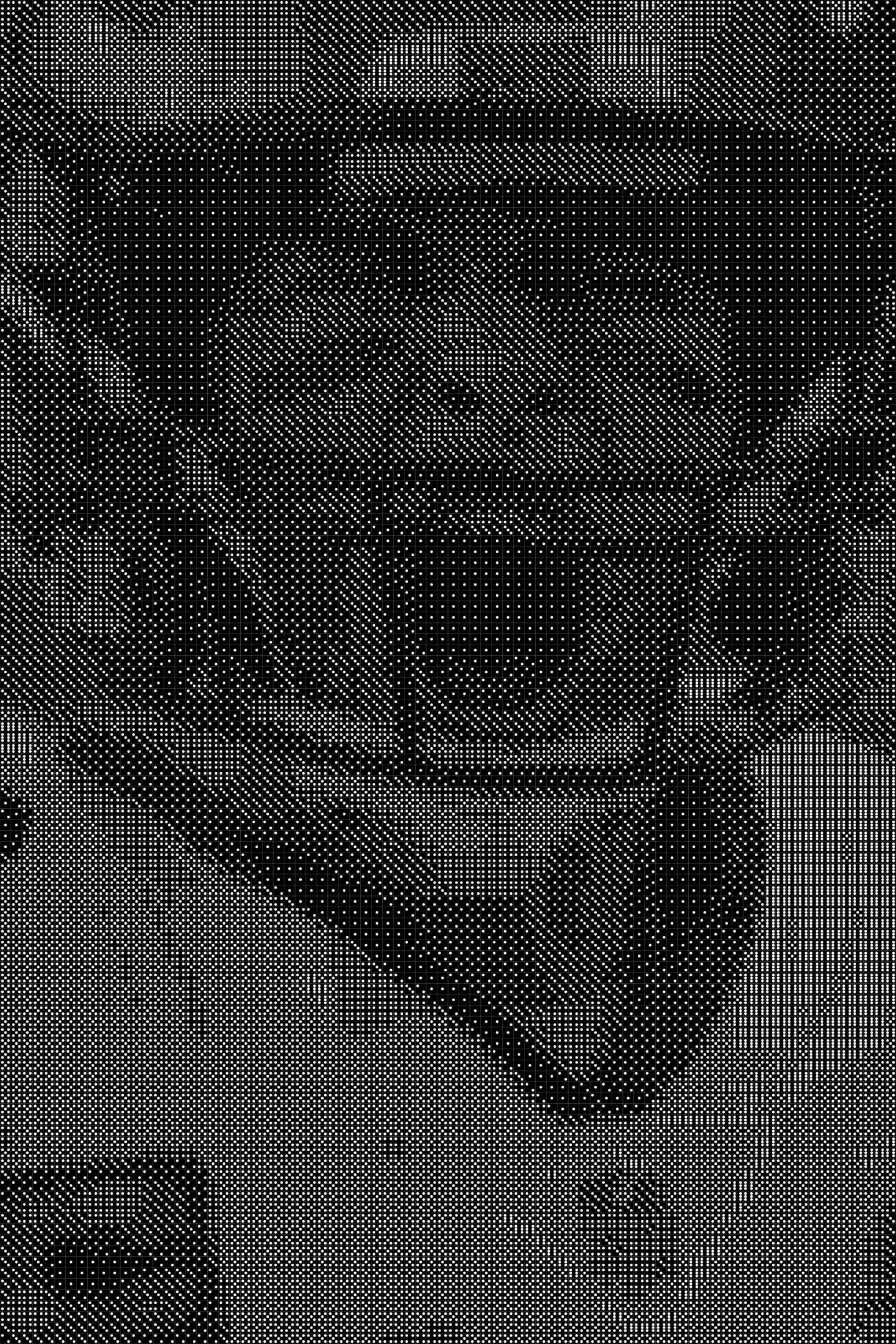 Tom Brady 12 Dice Art- Handcrafted Dice Mosaic using 10,000+ Dice, Two Size Options