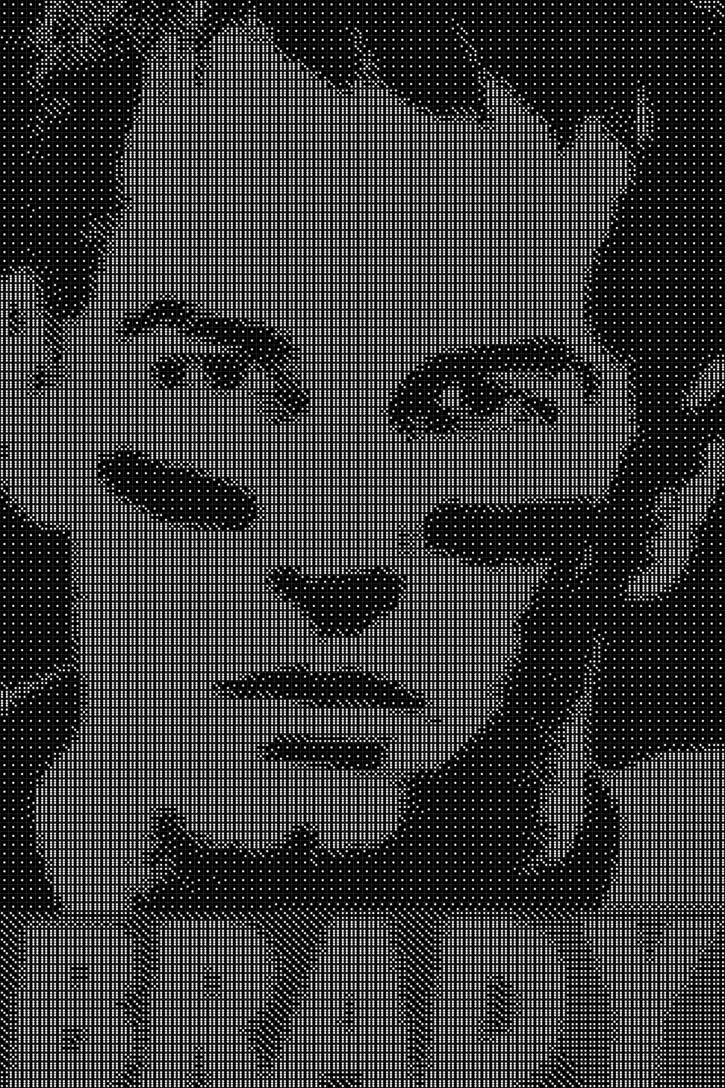 Tom Brady 6 Dice Art- Handcrafted Dice Mosaic using 10,000+ Dice, Two Size Options