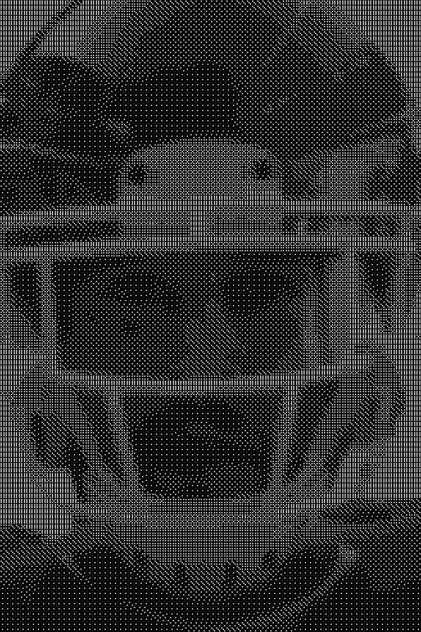 Travis Kelce Dice Art- Handcrafted Dice Mosaic using 10,000+ Dice, Two Size Options