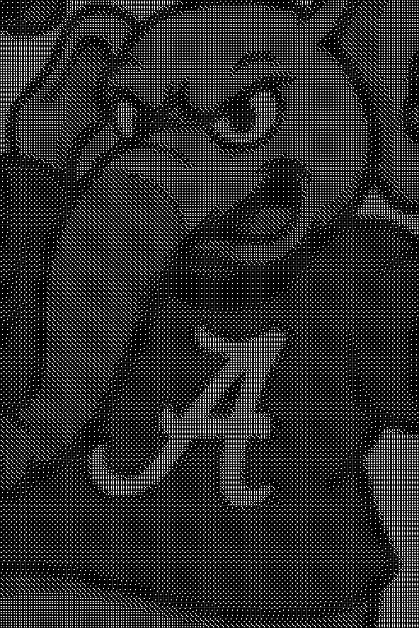 University of Alabama NCAA 2 Dice Art- Handcrafted Dice Mosaic using 10,000+ Dice, Two Size Options