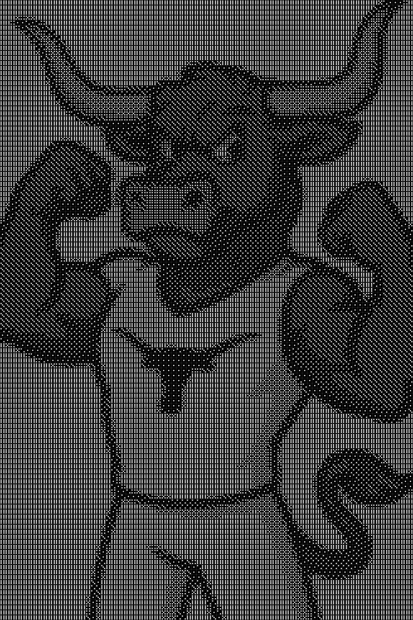 University of Texas NCAA 1 Dice Art- Handcrafted Dice Mosaic using 10,000+ Dice, Two Size Options