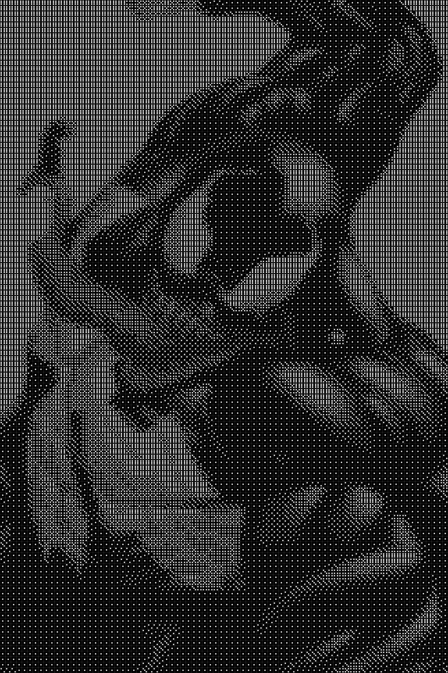 Venom Dice Art- Handcrafted Dice Mosaic using 10,000+ Dice, Two Size Options