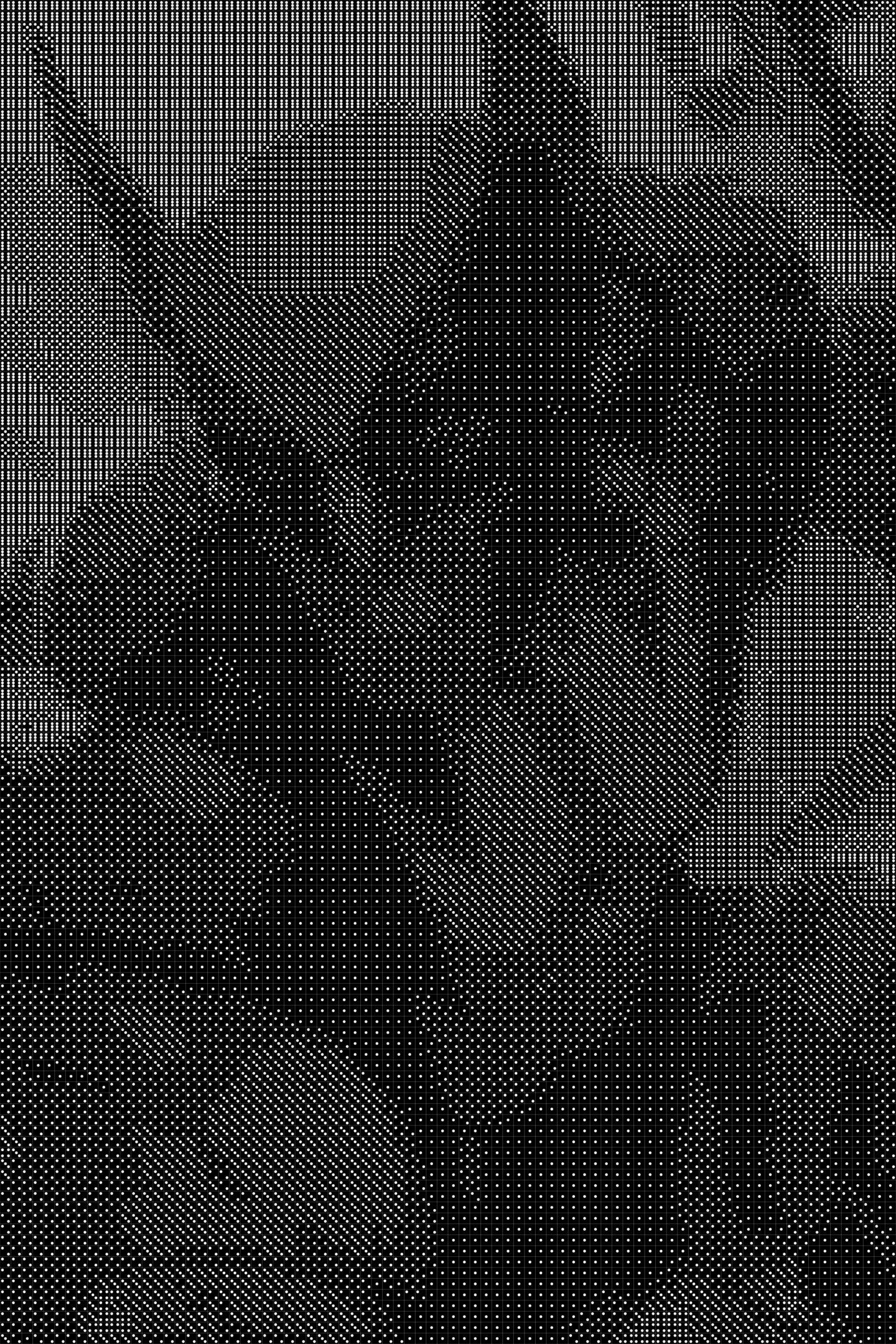 Wolverine 3 Dice Art- Handcrafted Dice Mosaic using 10,000+ Dice, Two Size Options