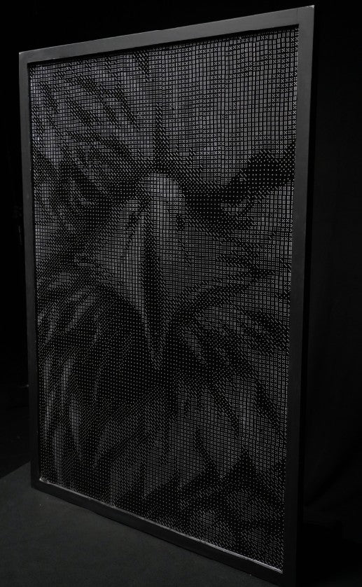 Eagle-Completed Dice Art- Using 10,068, 10mm Dice