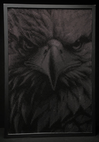 Eagle-Completed Dice Art- Using 10,068, 10mm Dice