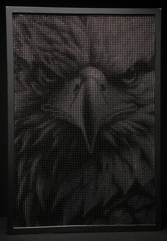 Eagle-Completed Dice Art- Using 10,068, 10mm Dice