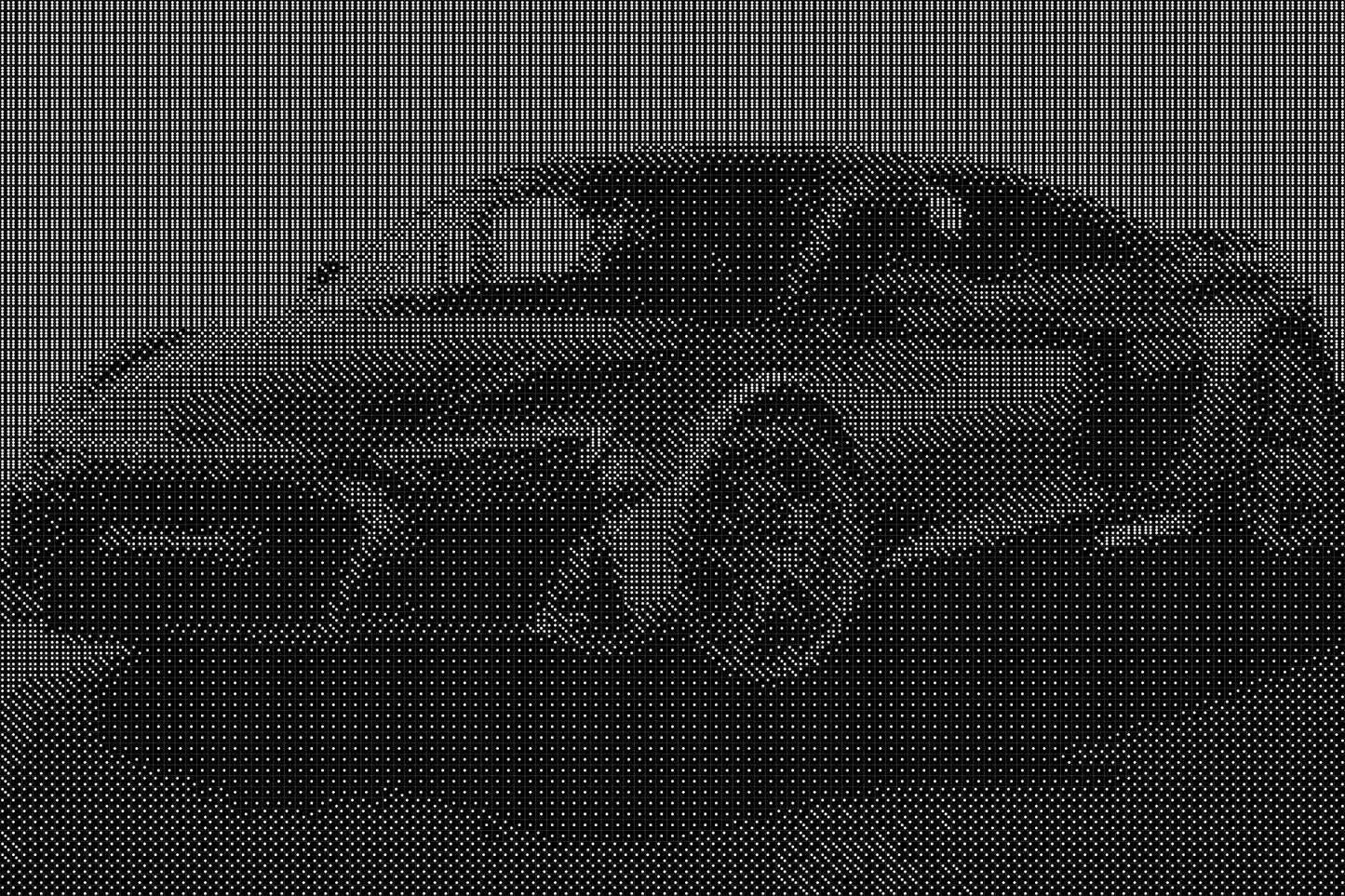 Audi R8 1 Dice Art- Handcrafted Dice Mosaic using 10,000+ Dice, Two Size Options