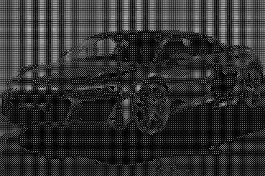 Audi R8 1 Dice Art- Handcrafted Dice Mosaic using 10,000+ Dice, Two Size Options