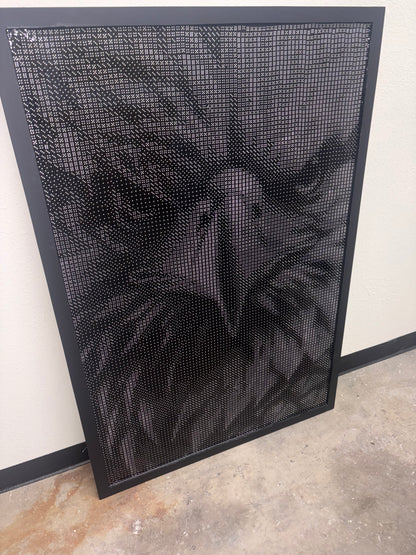 Eagle-Completed Dice Art- Using 10,068, 10mm Dice