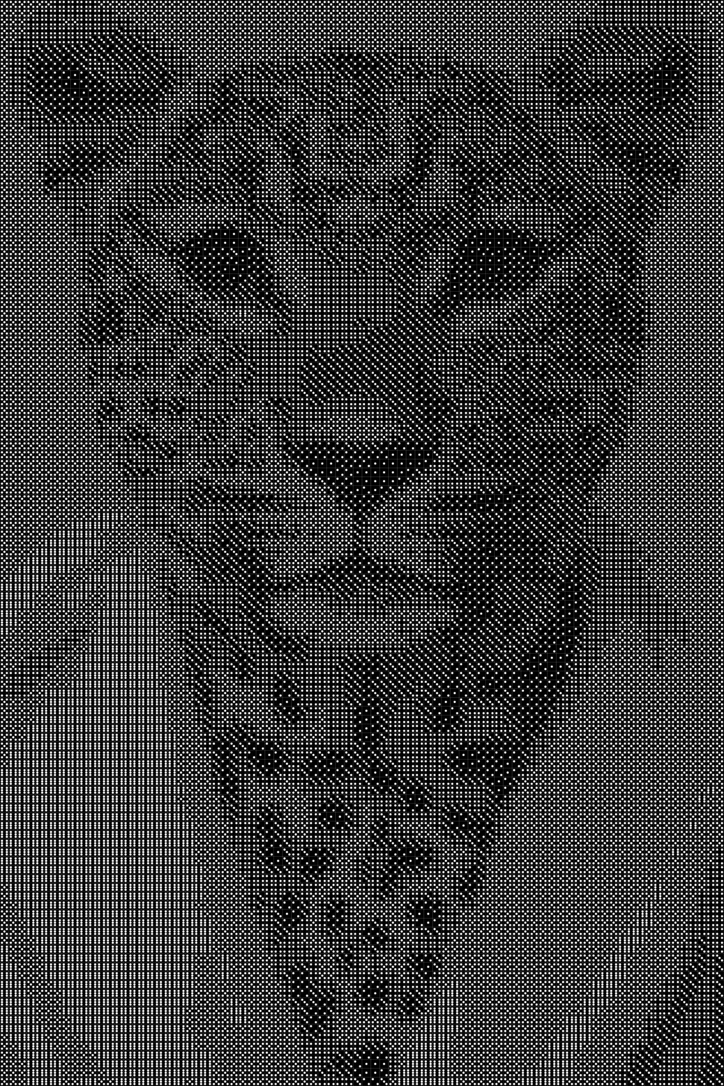 Leopard Dice Art- Handcrafted Dice Mosaic using 10,000+ Dice, Two Size Options
