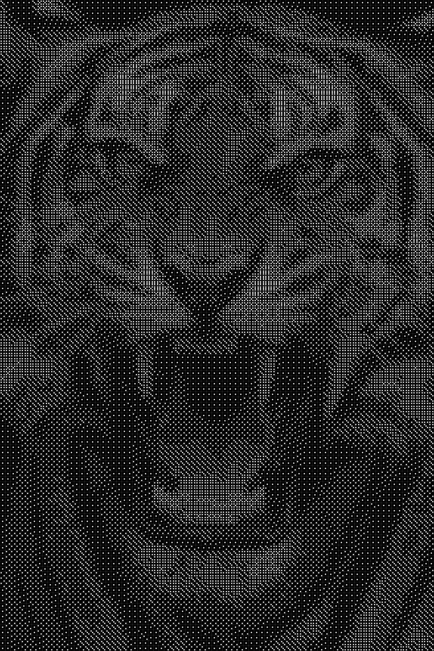 Tiger 10 Dice Art- Handcrafted Dice Mosaic using 10,000+ Dice, Two Size Options
