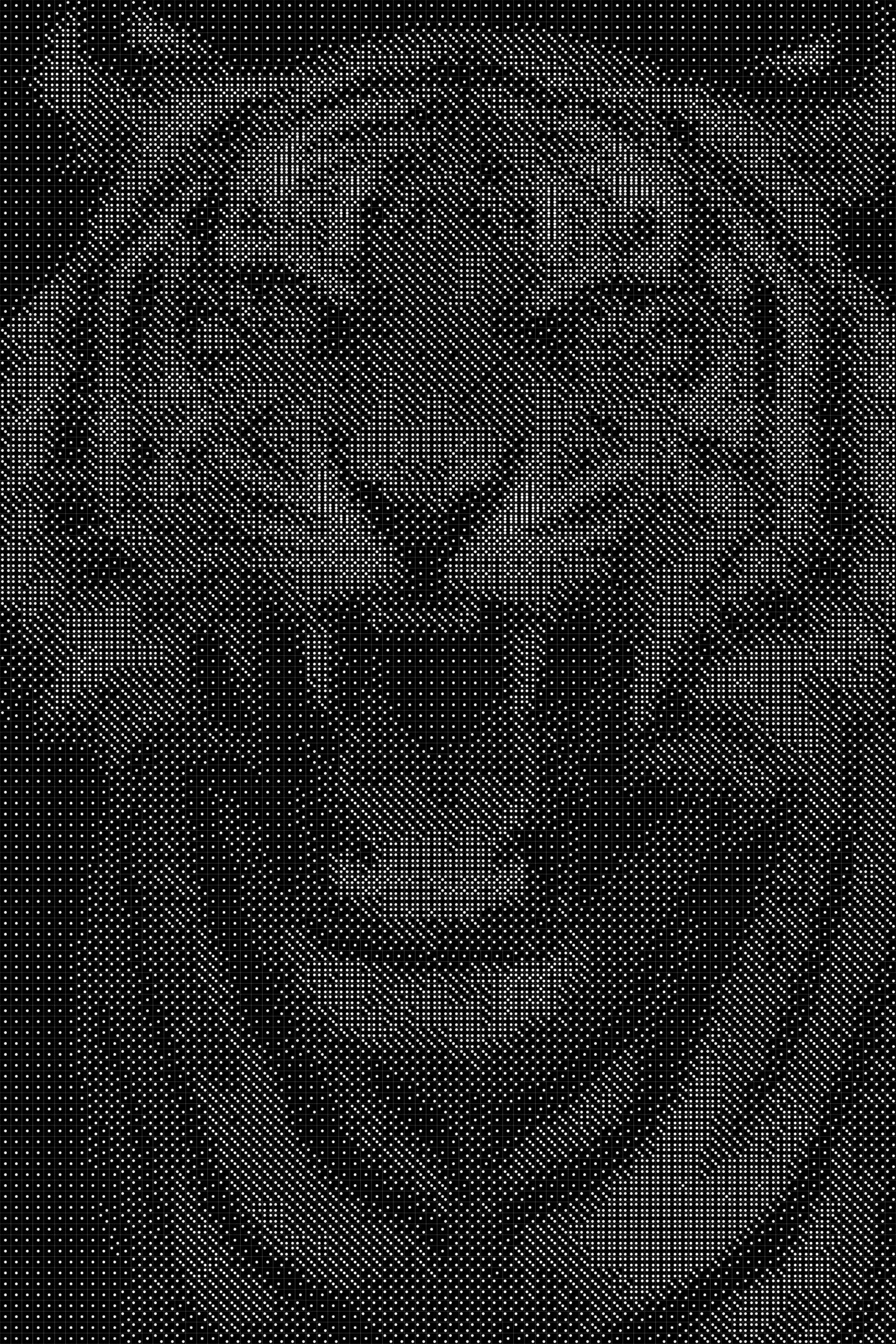 Tiger 11 Dice Art- Handcrafted Dice Mosaic using 10,000+ Dice, Two Size Options