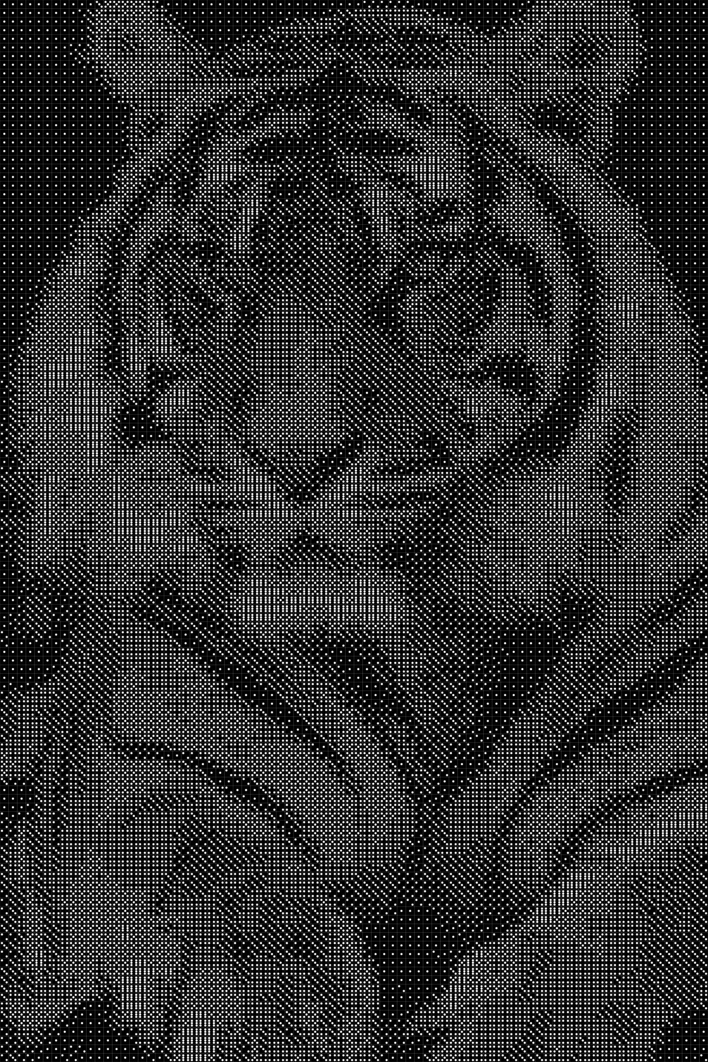 Tiger 8 Dice Art- Handcrafted Dice Mosaic using 10,000+ Dice, Two Size Options