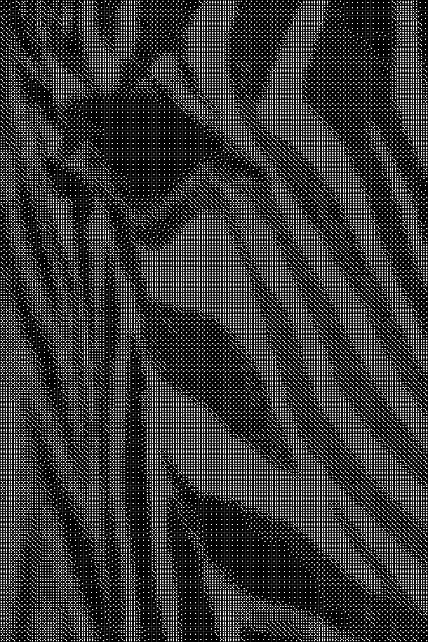 Zebra 2 Dice Art- Handcrafted Dice Mosaic using 10,000+ Dice, Two Size Options