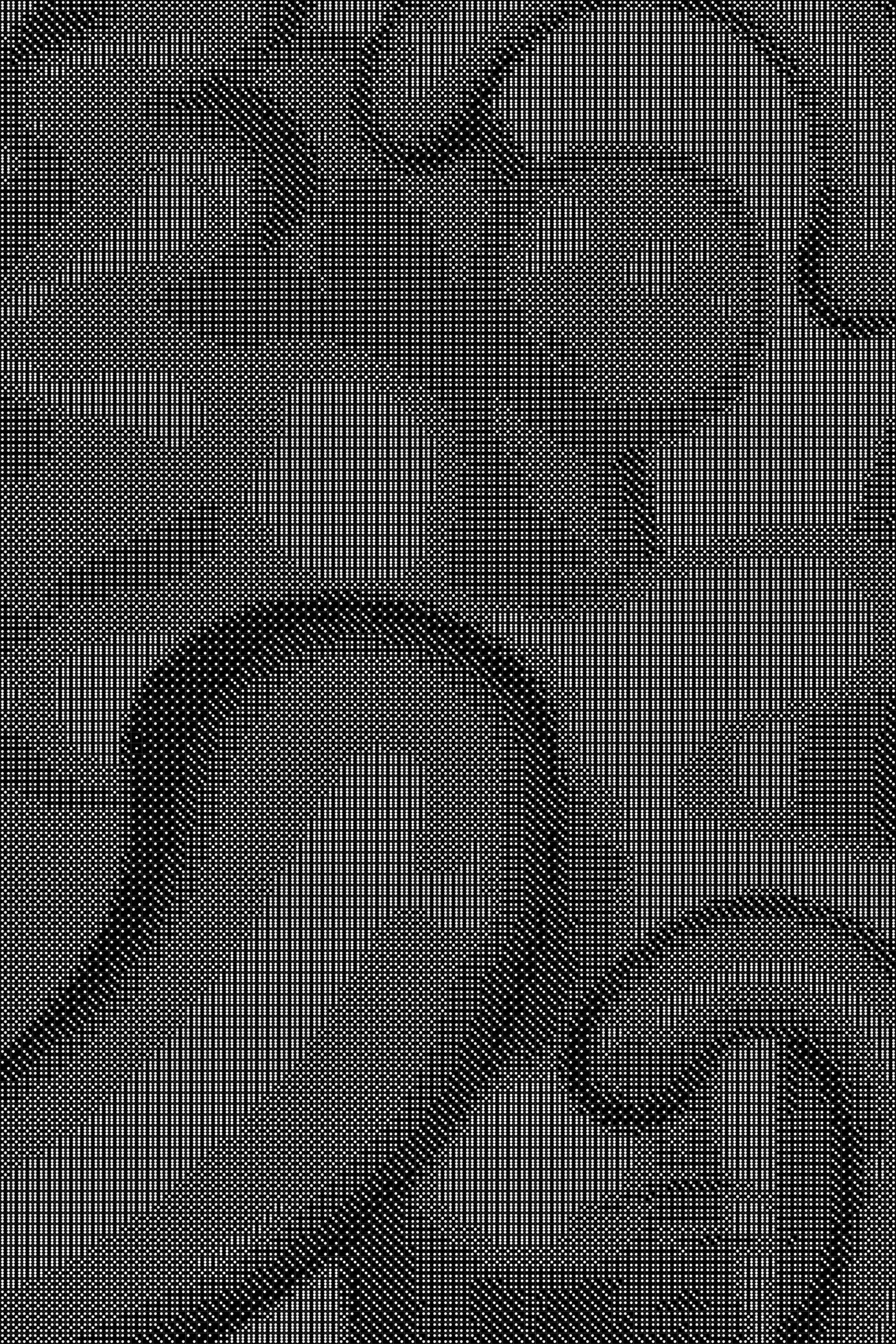 Abstract 11 Dice Art- Handcrafted Dice Mosaic using 10,000+ Dice, Two Size Options