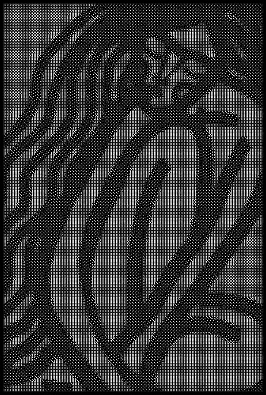Abstract 22 Dice Art- Handcrafted Dice Mosaic using 10,000+ Dice, Two Size Options