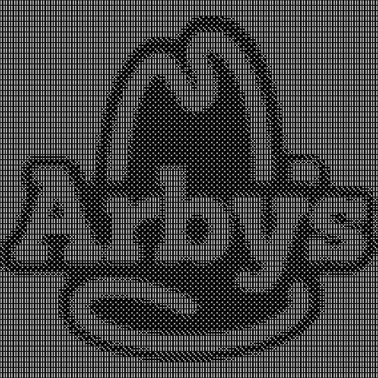 Arbys Dice Mosaic- Handcrafted Dice Art with 5,000+ Dice, Two Size Options