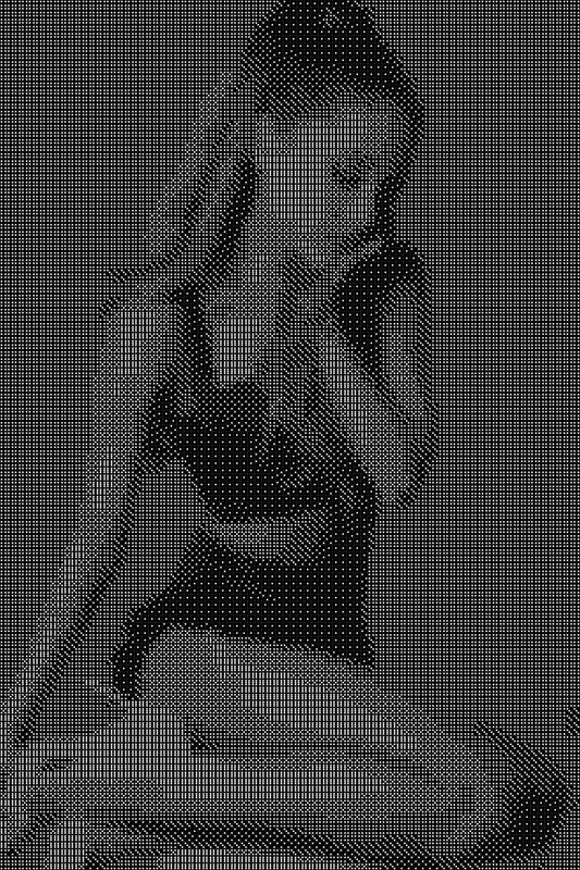 Ariana Grande Dice Art- Handcrafted Dice Mosaic using 10,000+ Dice, Two Size Options