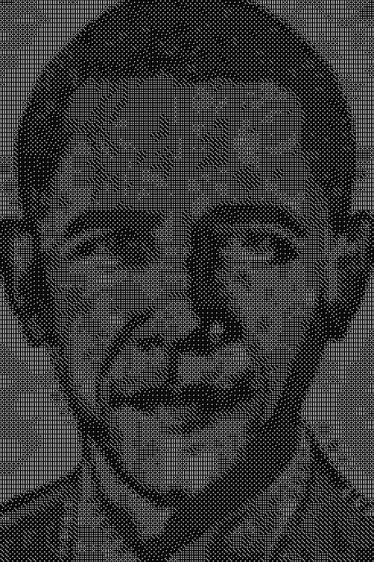 Barack Obama 2 Dice Art- Handcrafted Dice Mosaic using 10,000+ Dice, Two Size Options