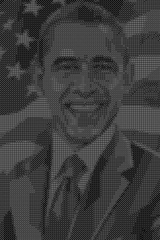 Barack Obama 6 Dice Art- Handcrafted Dice Mosaic using 10,000+ Dice, Two Size Options