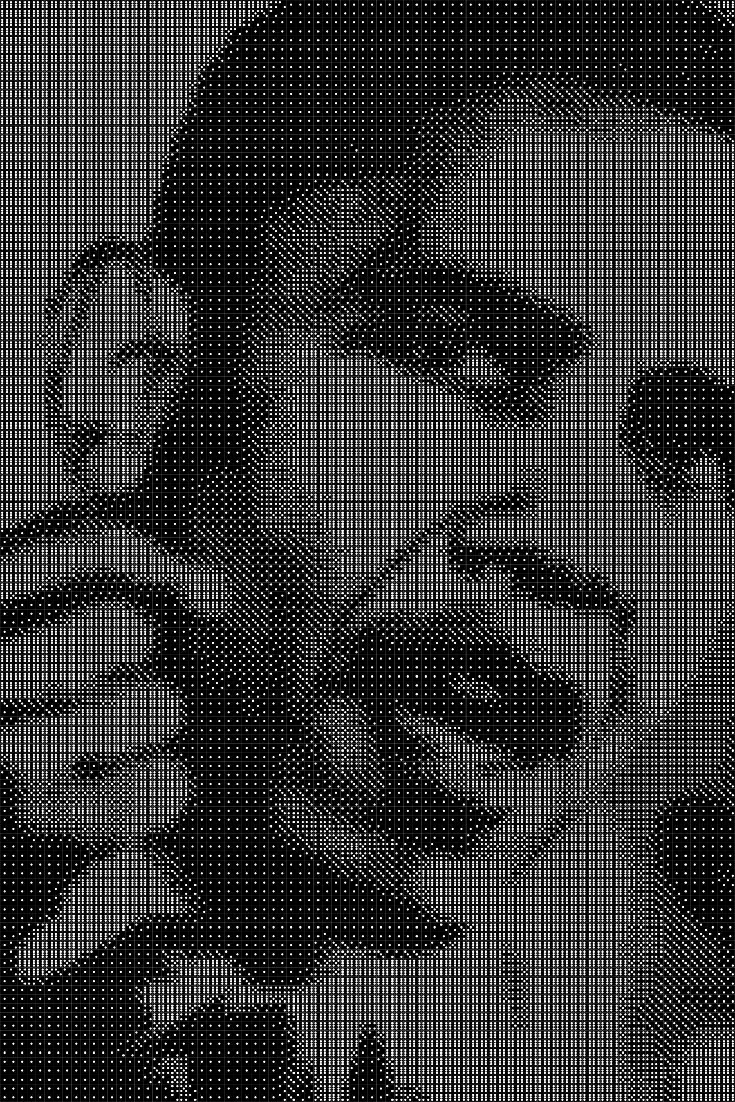 Barack Obama 8 Dice Art- Handcrafted Dice Mosaic using 10,000+ Dice, Two Size Options