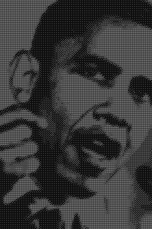 Barack Obama 8 Dice Art- Handcrafted Dice Mosaic using 10,000+ Dice, Two Size Options