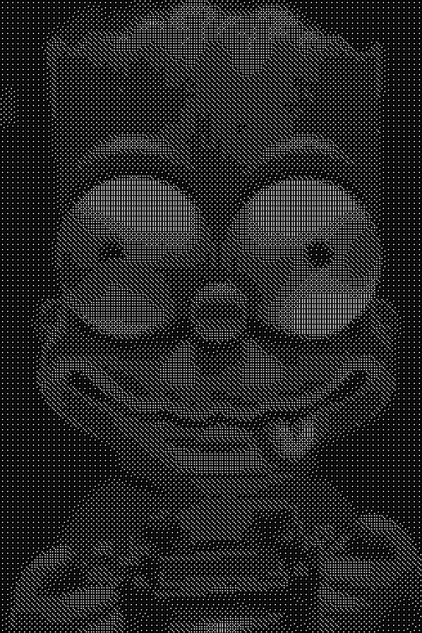 Bart Simpson 2 Dice Art- Handcrafted Dice Mosaic using 10,000+ Dice, Two Size Options