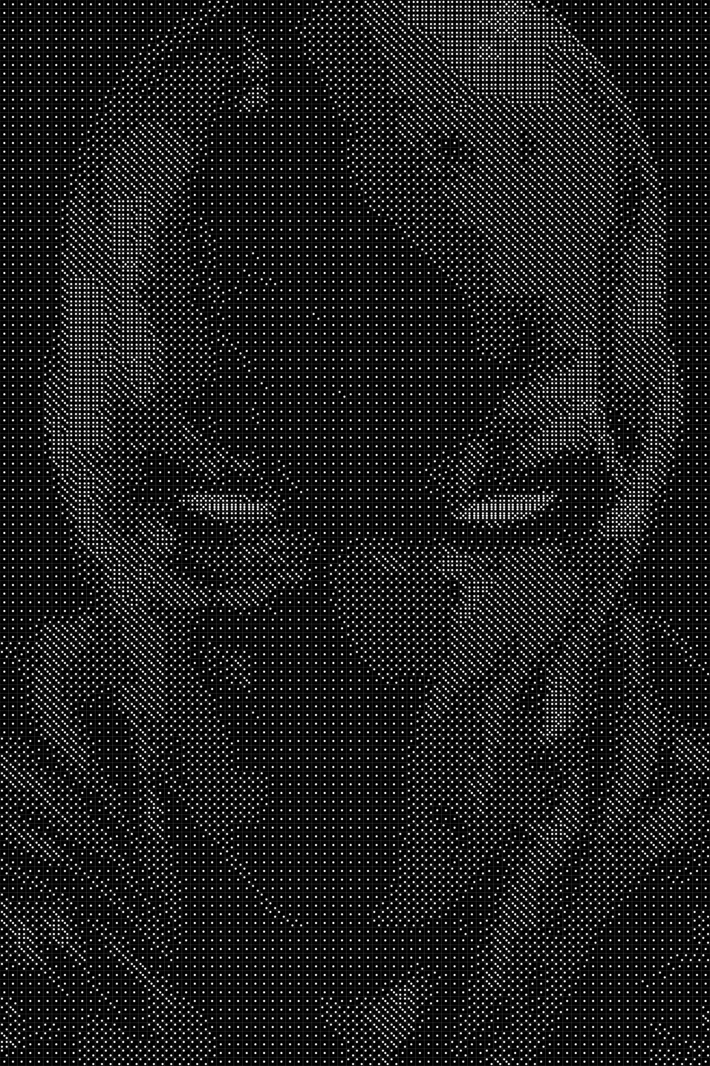 Batman Redcoat Dice Art- Handcrafted Dice Mosaic using 10,000+ Dice, Two Size Options