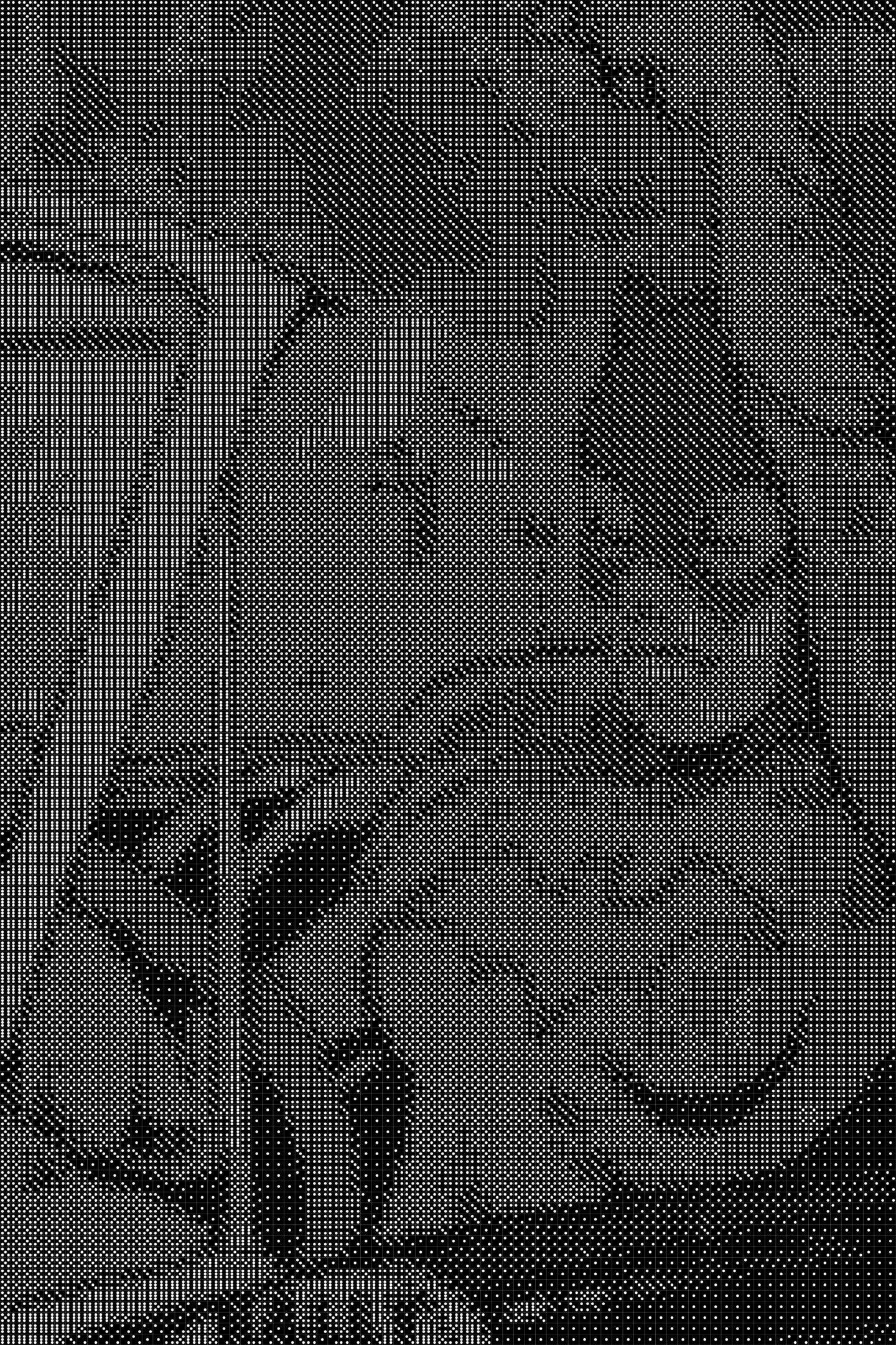 Batwoman Dice Art- Handcrafted Dice Mosaic using 10,000+ Dice, Two Size Options