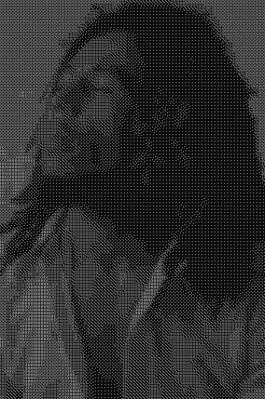 Bob Marley 2 Dice Art- Handcrafted Dice Mosaic using 10,000+ Dice, Two Size Options