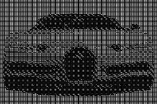 Bugatti 3 Dice Art- Handcrafted Dice Mosaic using 10,000+ Dice, Two Size Options