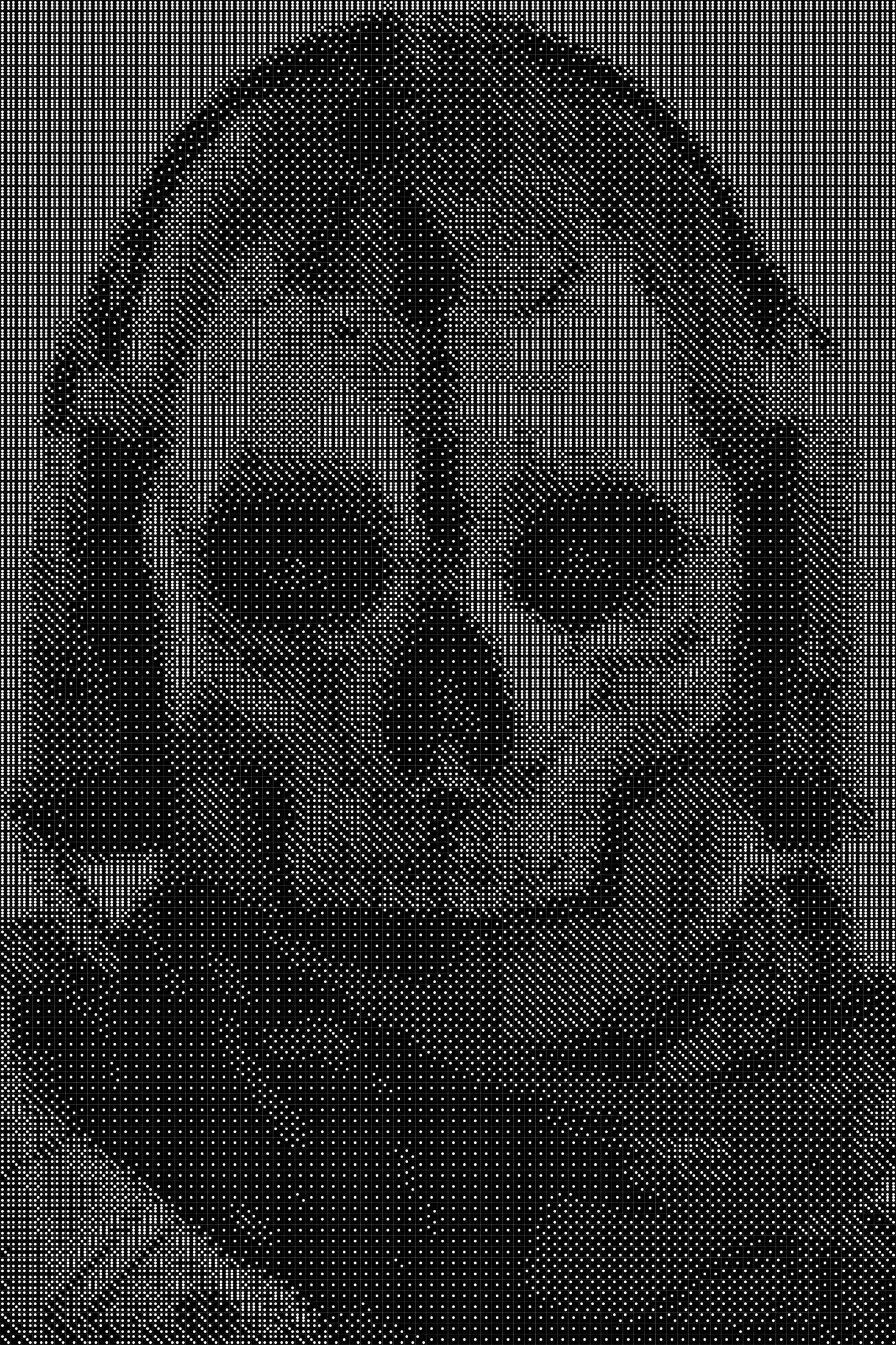 Call of Duty 2 Dice Art- Handcrafted Dice Mosaic using 10,000+ Dice, Two Size Options