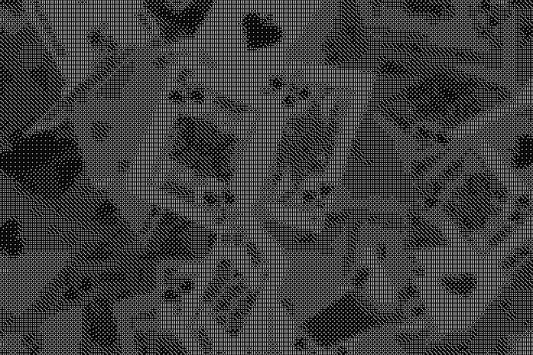 Cards Dice Art- Handcrafted Dice Mosaic using 10,000+ Dice, Two Size Options