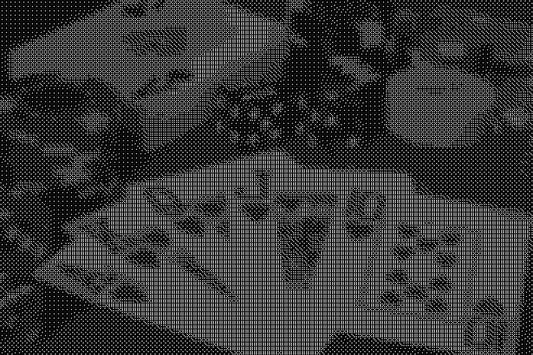 Cards and Chips 2 Dice Art- Handcrafted Dice Mosaic using 10,000+ Dice, Two Size Options