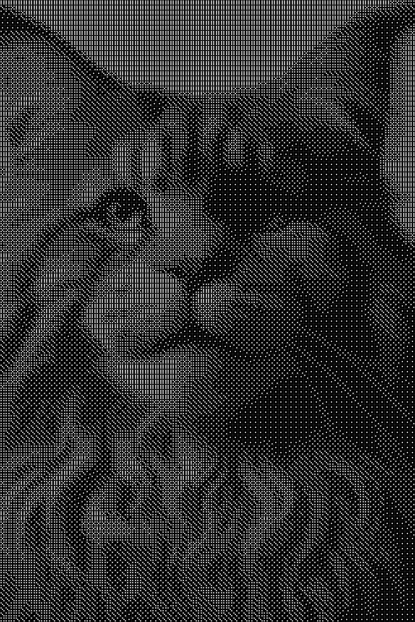 Cat Dice Art- Handcrafted Dice Mosaic using 10,000+ Dice, Two Size Options