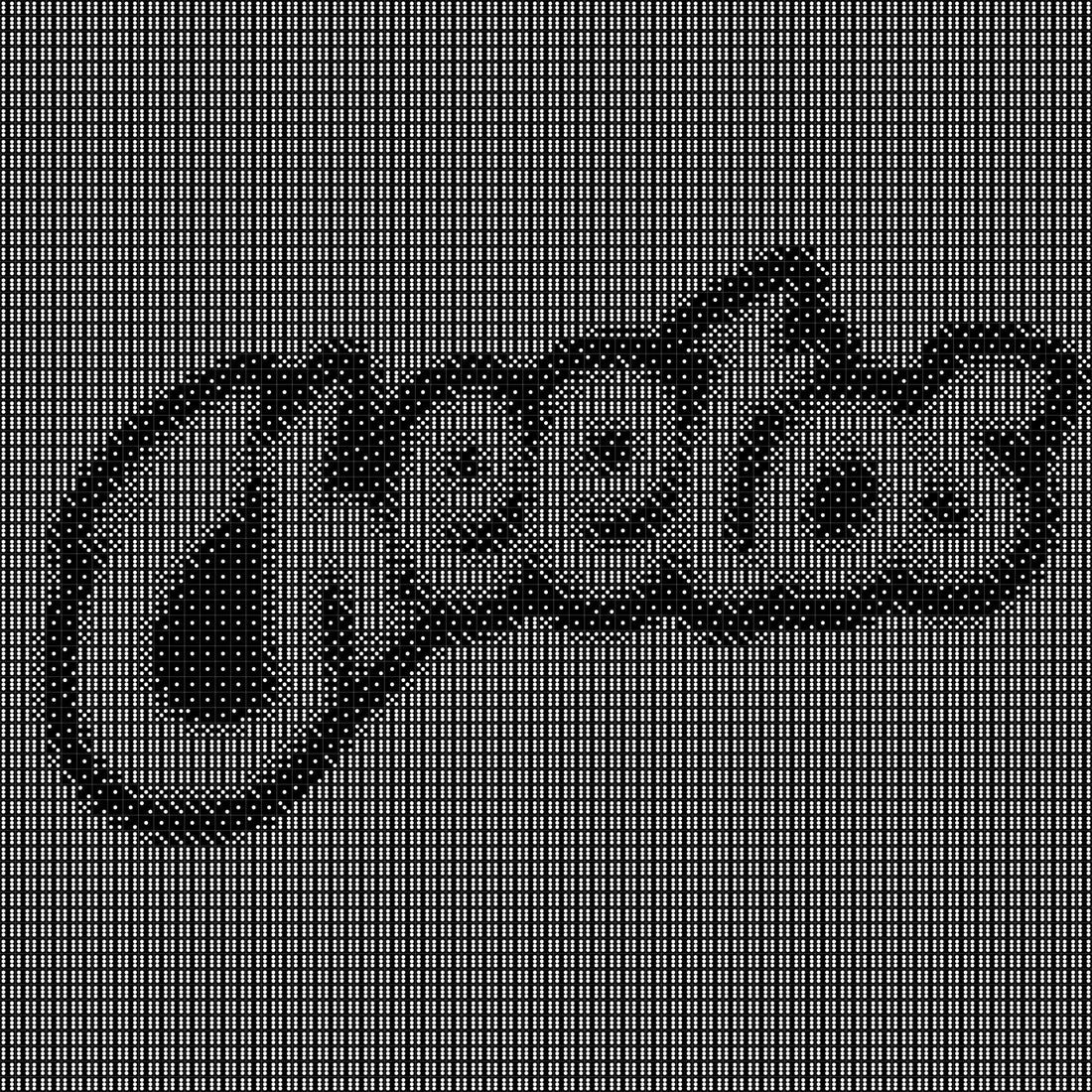 Cheetos Dice Art Mosaic Handcrafted Portrait with 10,000+ Dice, Two ...