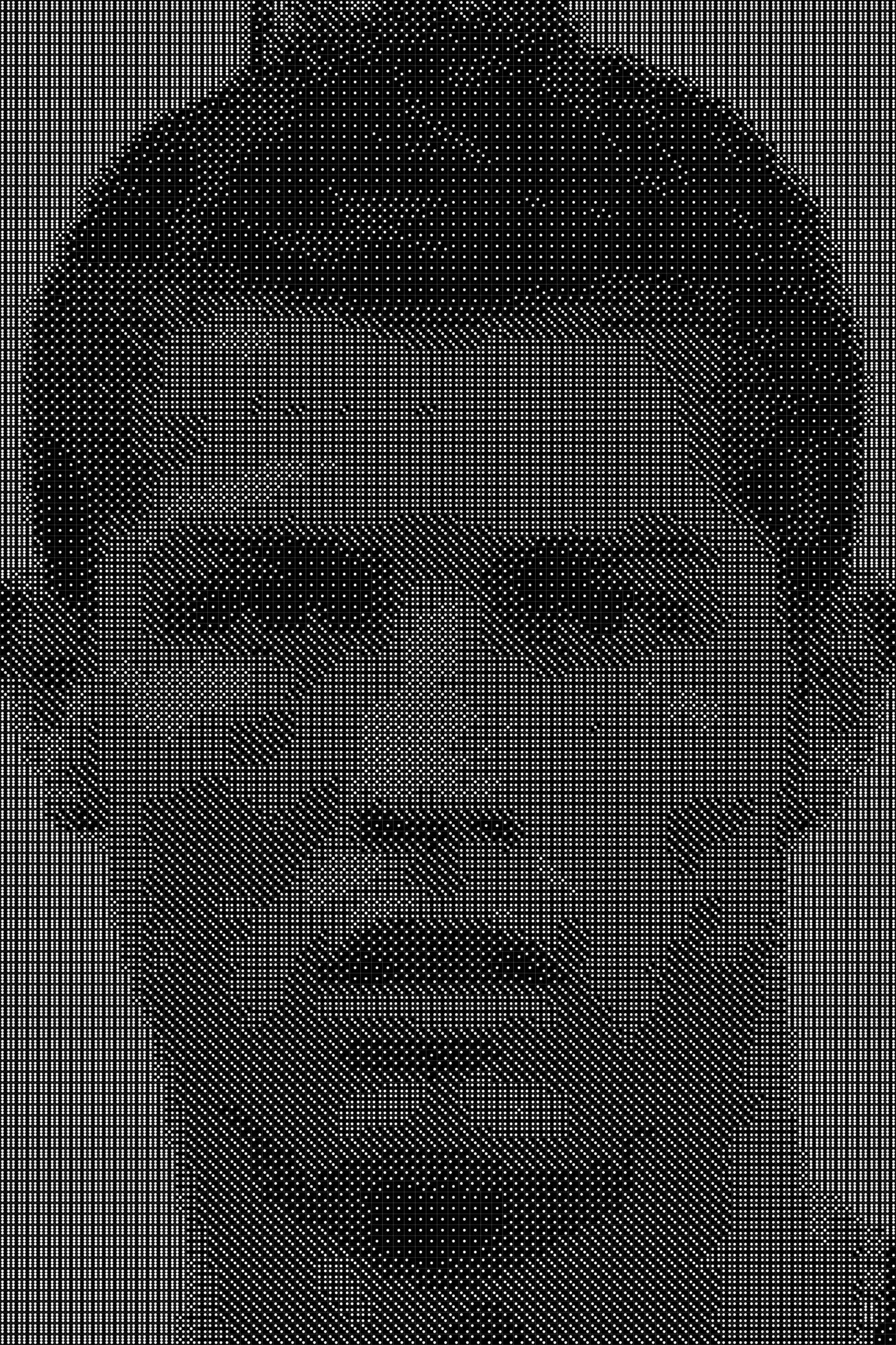 Christiano Ronaldo 2 Dice Art- Handcrafted Dice Mosaic using 10,000+ Dice, Two Size Options