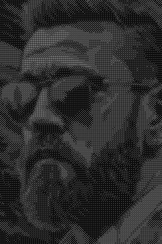 Conor McGregor 2 Dice Art- Handcrafted Dice Mosaic using 10,000+ Dice, Two Size Options