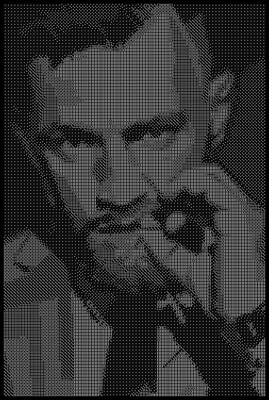 Conor McGregor 4 Dice Art- Handcrafted Dice Mosaic using 10,000+ Dice, Two Size Options