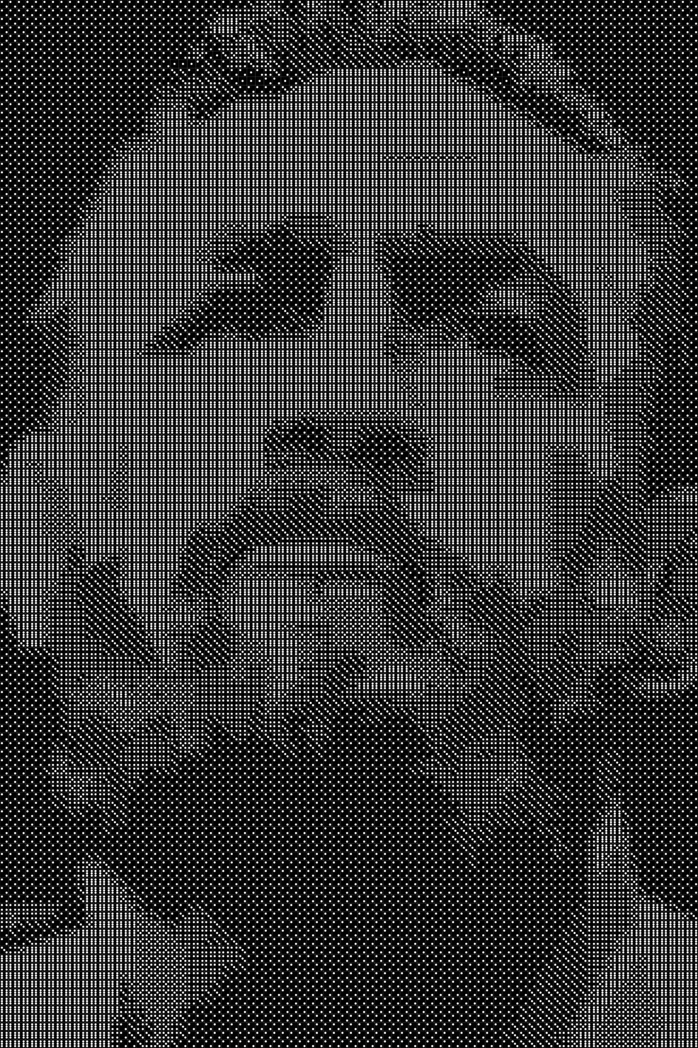 Conor McGregor 5 Dice Art- Handcrafted Dice Mosaic using 10,000+ Dice, Two Size Options