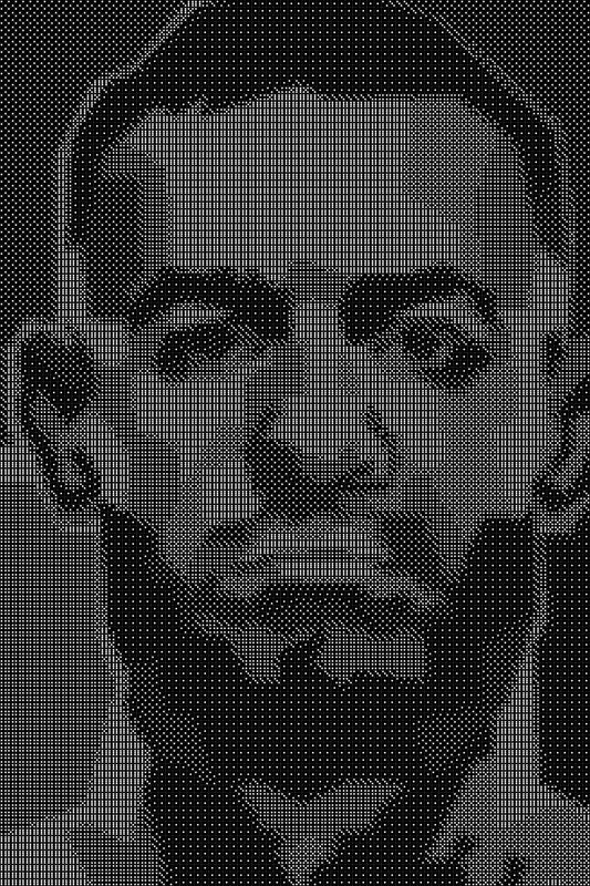 Conor McGregor 7 Dice Art- Handcrafted Dice Mosaic using 10,000+ Dice, Two Size Options