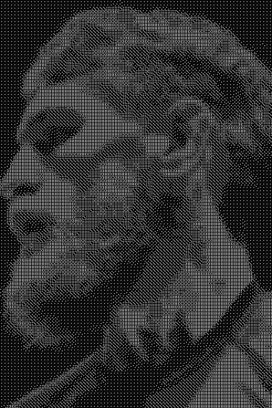 Conor McGregor 8 Dice Art- Handcrafted Dice Mosaic using 10,000+ Dice, Two Size Options