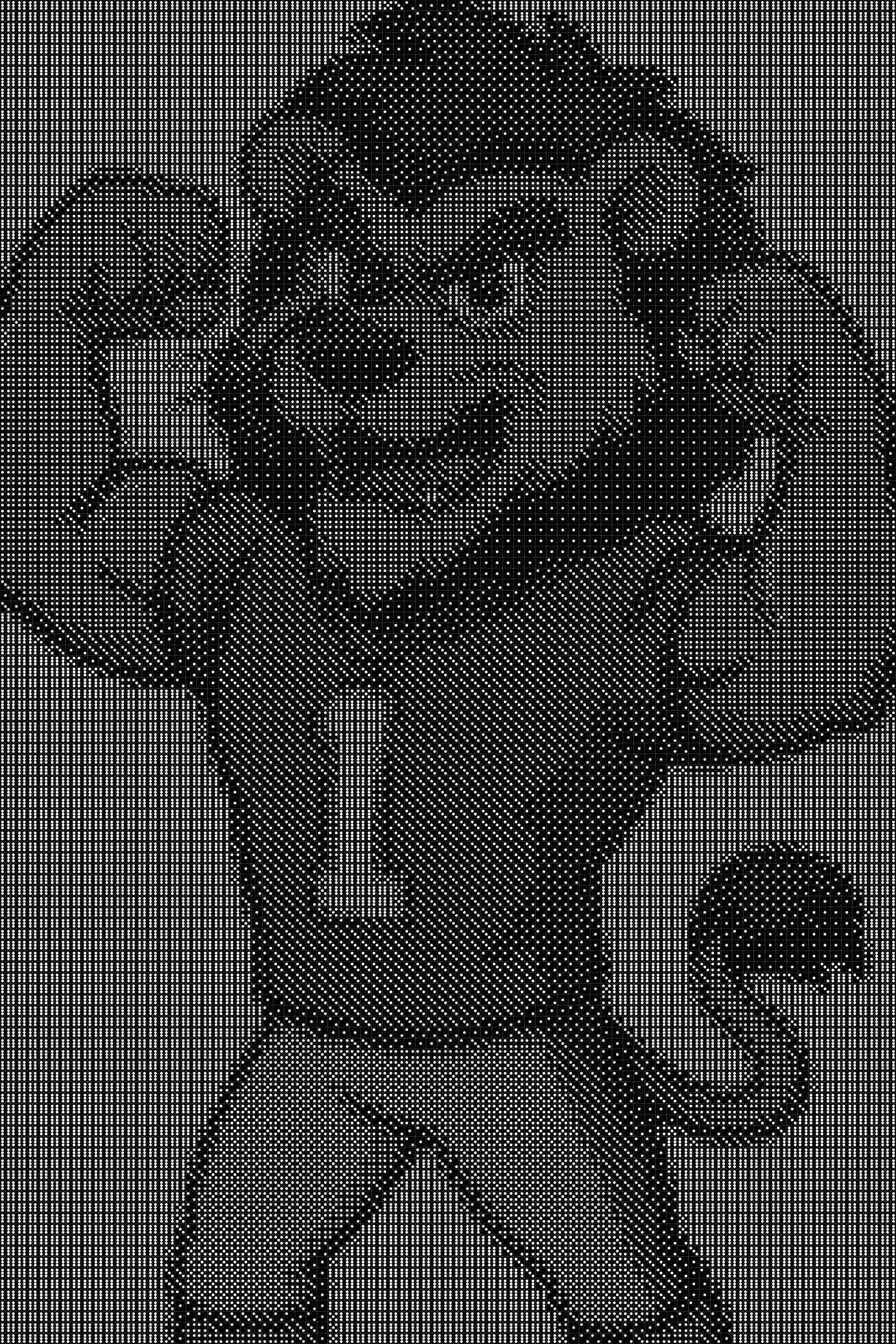 Detroit Lions Dice Art- Handcrafted Dice Mosaic using 10,000+ Dice, Two Size Options