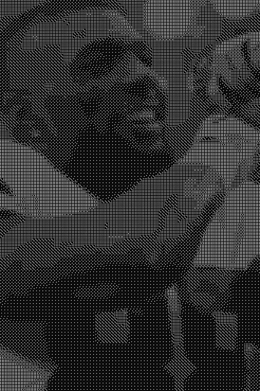 Dez Bryant 2 Dice Art- Handcrafted Dice Mosaic using 10,000+ Dice, Two Size Options
